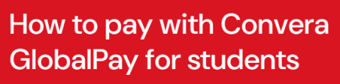 How to pay with Convera GlobalPay for students