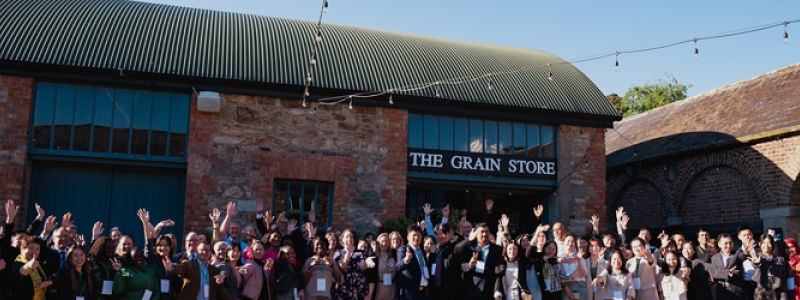 Celebration of OnCampus Ireland launch at the Grain Store