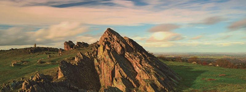 Landscape in the Peak District near Loughborough